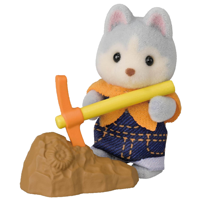 EPOCH - Sylvanian Families Baby Adventure Series - Lupo (Scavatore)