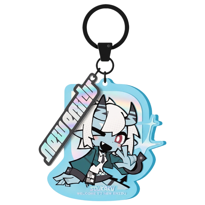 Zenless Zone Zero - Acrylic Keychain Soukaku Chibi Version