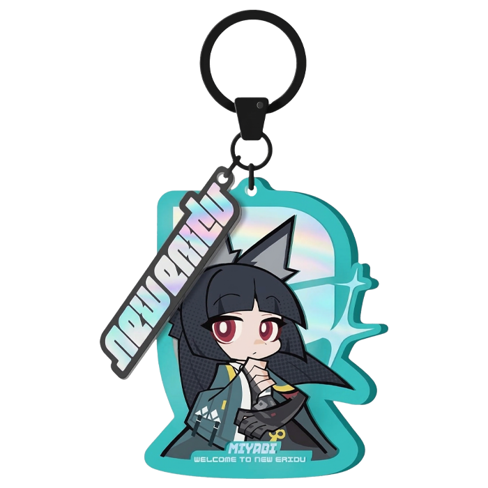 Zenless Zone Zero - Acrylic Keychain Miyabi Chibi Version