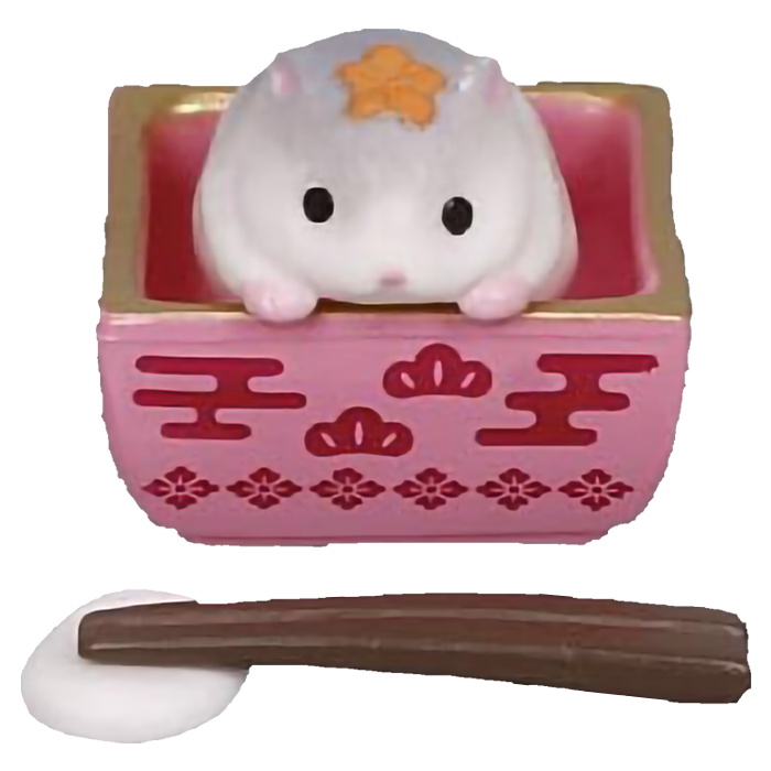 Tarlin - Hamu Gozen Gashapon - Criceto grigio