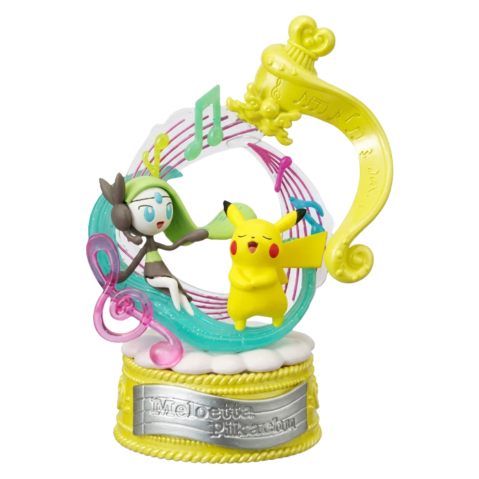 Re-Ment Pokémon Pop Melody - Pikachu & Meloetta