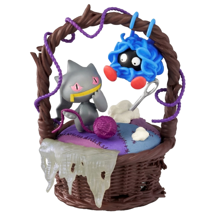 Re-Ment Pokémon Sweet Craft Collection - Tangela & Banette