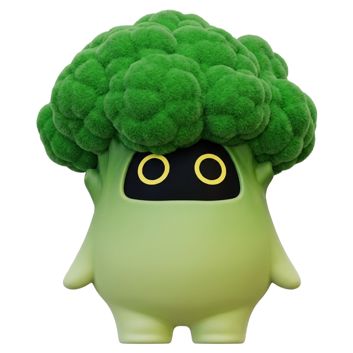 Zenless Zone Zero - Bangboo Garden Kingdom Fruit Figure - Broccoboo