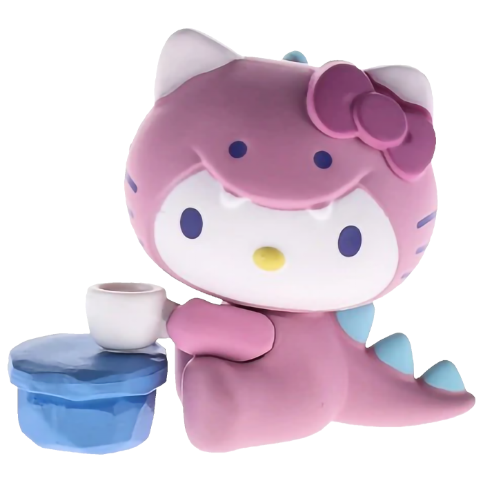 Sanrio - Dinosaurs figure - Hello Kitty