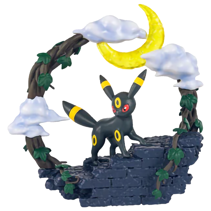 Re-Ment Pokémon Circular Diorama - Umbreon
