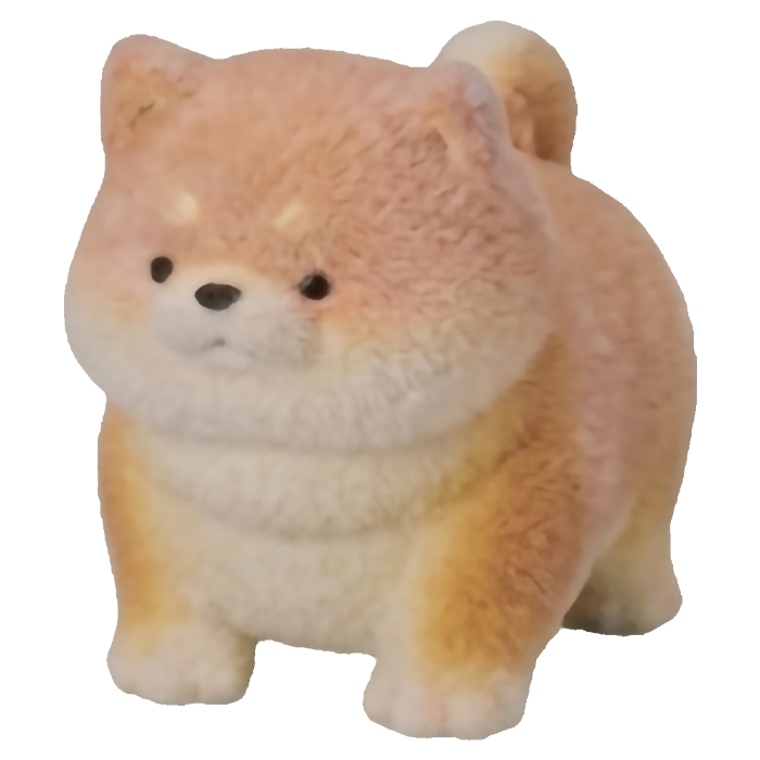 Whip whip Wanko Gashapon - Shiba Red