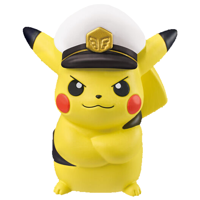 Bandai - 30th Anniversary Finger Puppet Pokémon Kids Vol. 1 - Pikachu Capitano
