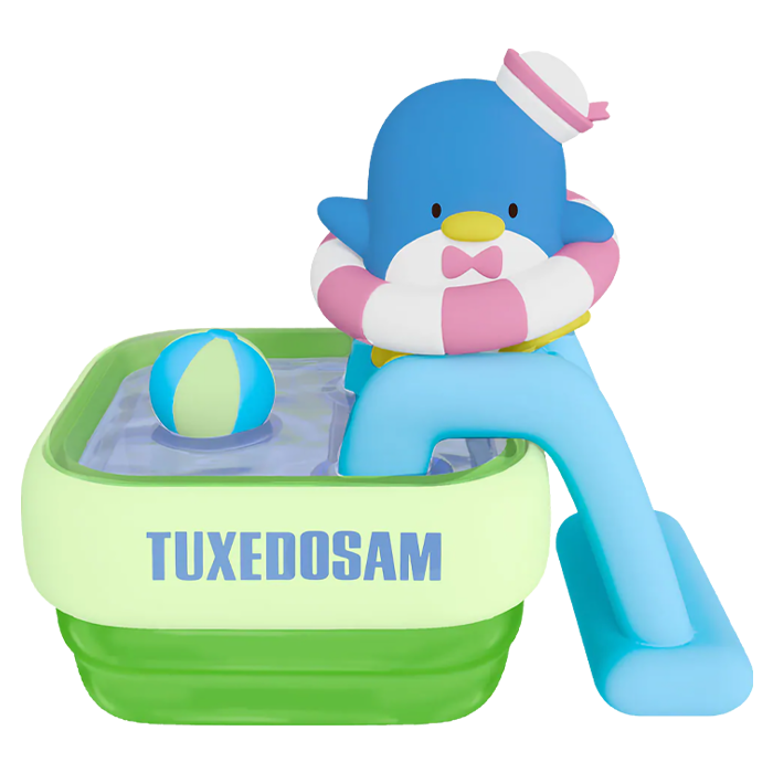 Sanrio - Pool Party Characters Series - Tuxedo Sam