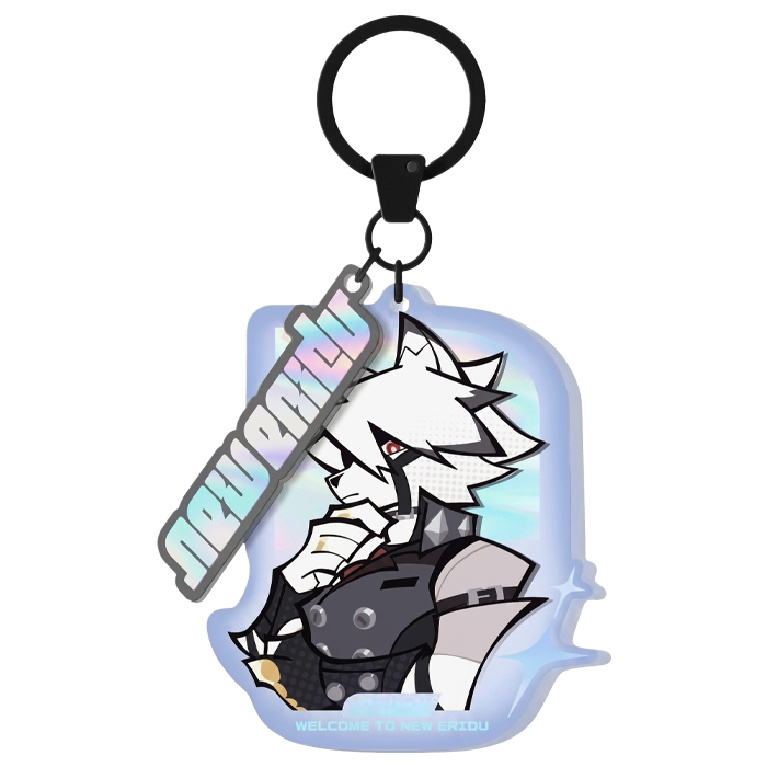 Zenless Zone Zero - Acrylic Keychain Von Lycaon Chibi Version