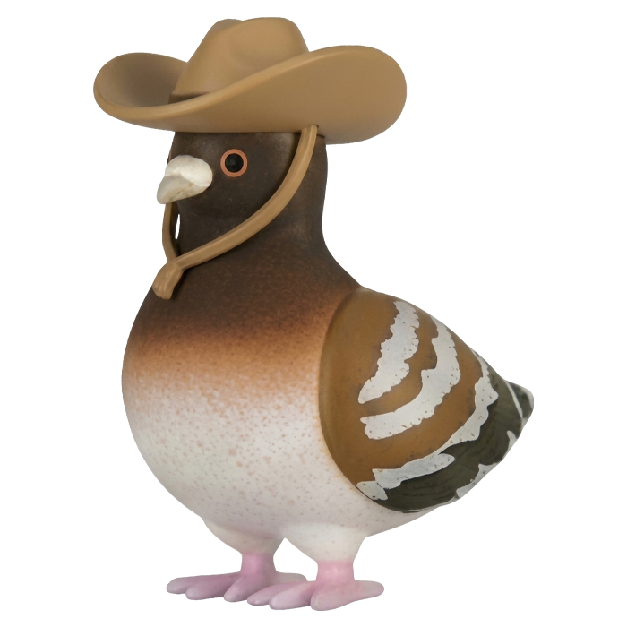 Kitan Club - Hato Hatto Pigeon Gashapon - Piccione Western