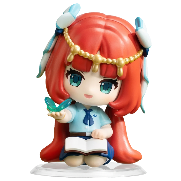 POP MART - Genshin Impact Academy's Light and Shadow Poetry Chibi Series Figures - Nilou