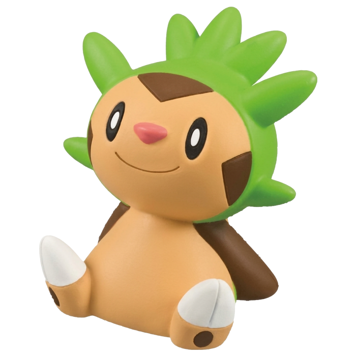 Bandai - 30th Anniversary Finger Puppet Pokémon Kids Vol. 2 - Chespin