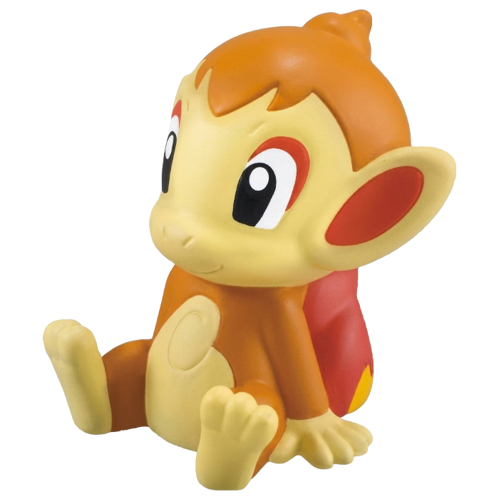 Bandai - 30th Anniversary Finger Puppet Pokémon Kids Vol. 3 - Chimchar