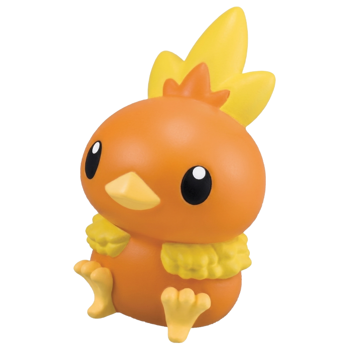 Bandai - 30th Anniversary Finger Puppet Pokémon Kids Vol. 3 - Torchic
