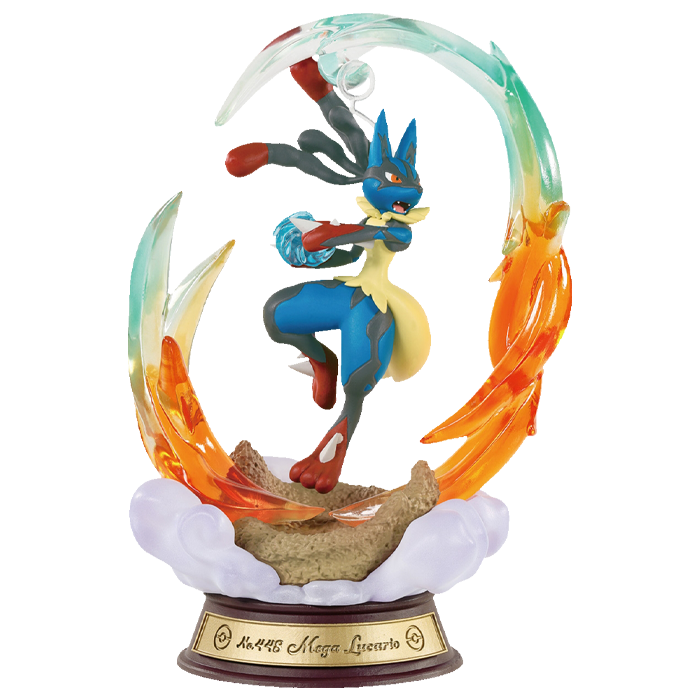 Re-Ment Pokémon Swing Vignette 4 - Mega Lucario