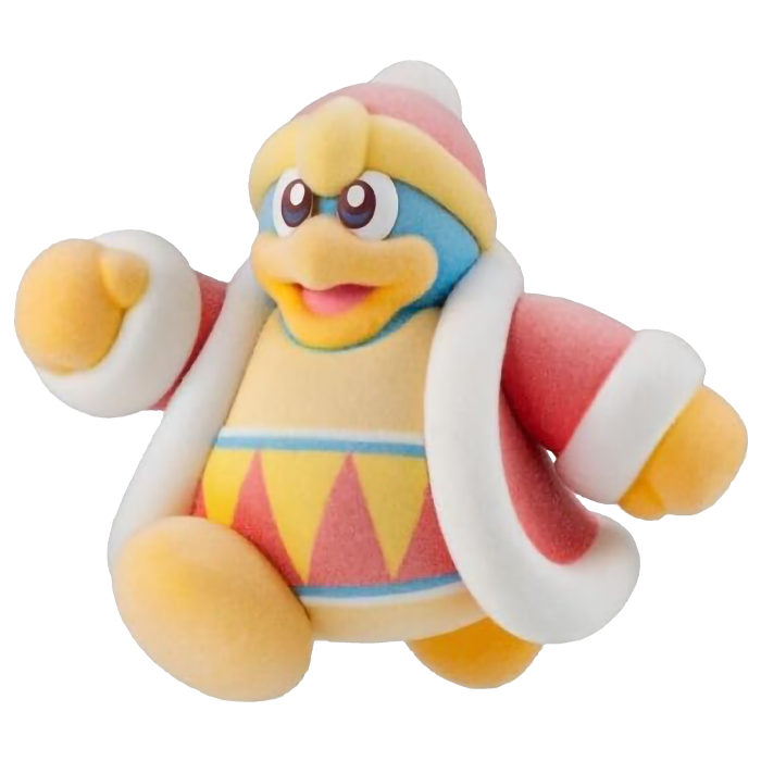 Bandai - Kirby Pupu Doo Flocked Figure - King Dedede