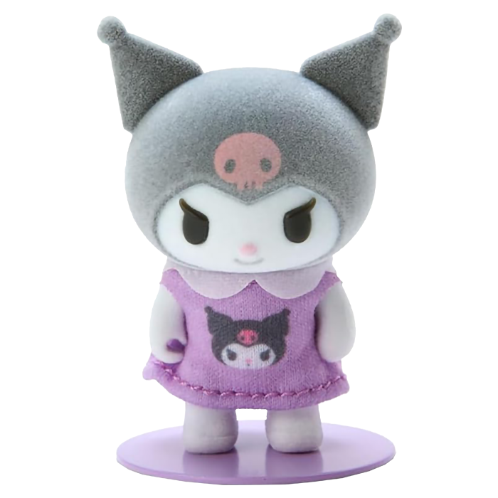 Sanrio - Mini Pitatto Friends Flocky Doll - Kuromi