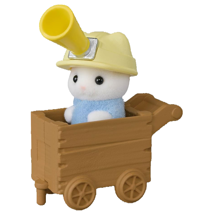 EPOCH - Sylvanian Families Baby Adventure Series - Coniglietto (Minatore)