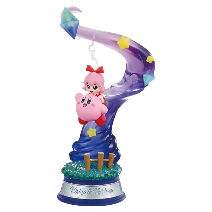 Re-Ment - Swing Kirby Twinkle Traveler - Kirby & Ribbon
