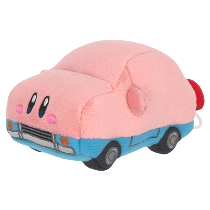 Sanei Boeki - Peluche cordicella Tira e Vibra - Kirby Morfoauto