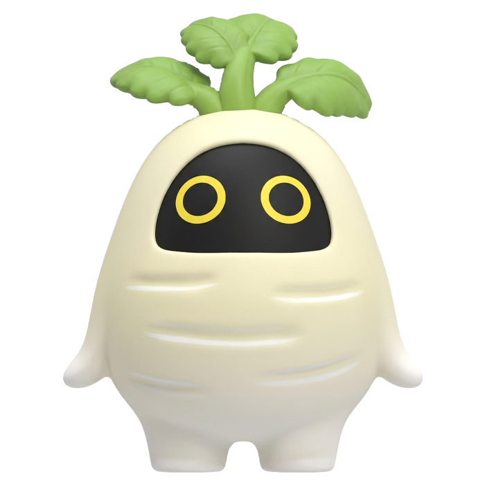 Zenless Zone Zero - Bangboo Garden Kingdom Fruit Figure - Radishboo
