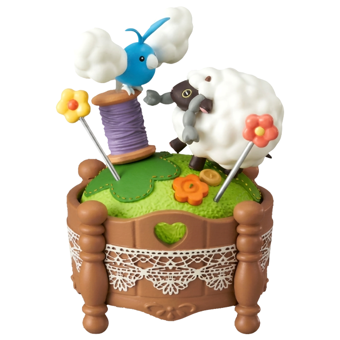 Re-Ment Pokémon Sweet Craft Collection - Swablu & Wooloo