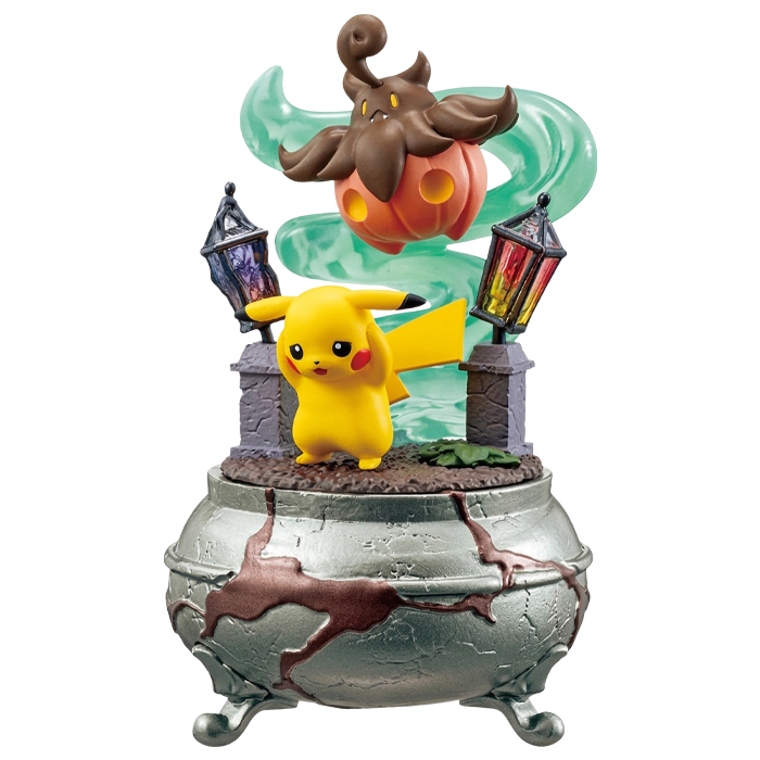 Re-Ment Pokémon Little Night Collection 2 - Pikachu & Pumpkaboo