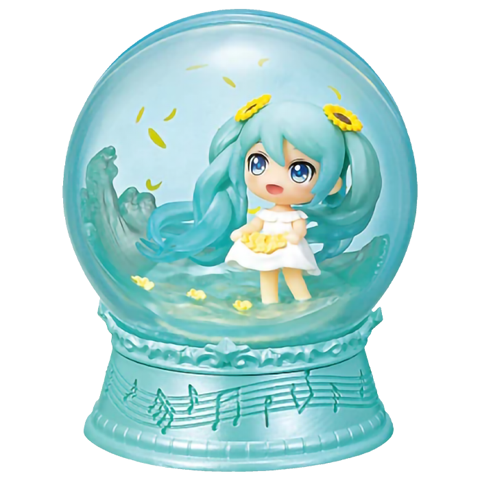 Re-Ment - Hatsune Miku Scenery Dome - Memories of Summer