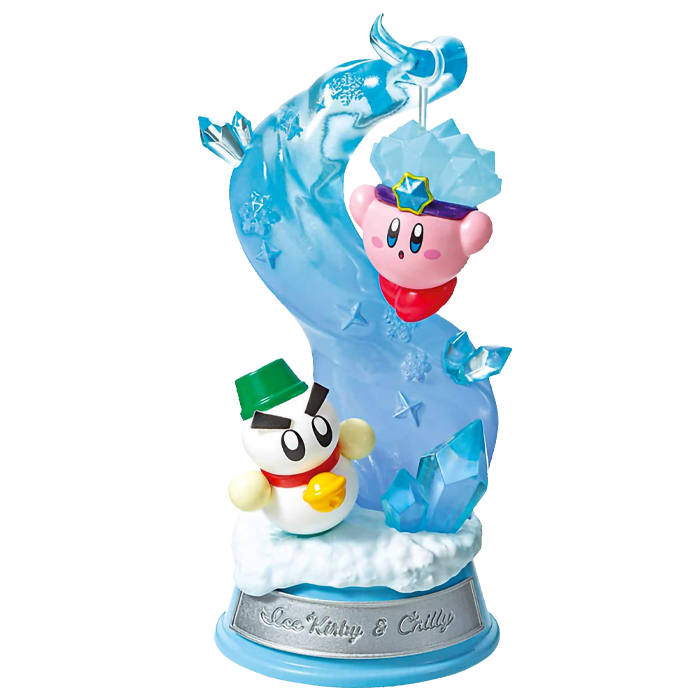 Re-Ment - Kirby Swing in Dreamland - Ice Kirby & Chilly