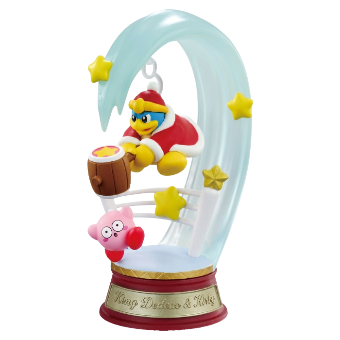 Re-Ment - Swing Kirby Twinkle Traveler - Kirby & King Dedede