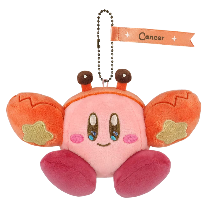 Sanei Boeki - Peluche Portachiavi Segni Zodiacali - Kirby Cancro