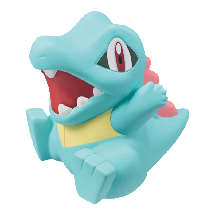 Bandai - 30th Anniversary Finger Puppet Pokémon Kids Vol. 1 - Totodile