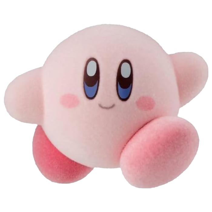 Bandai - Kirby Pupu Doo Flocked Figure - Kirby