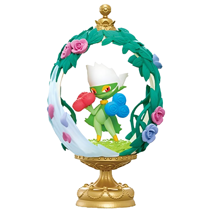 Re-Ment Pokémon Ovaltique Collection - Roserade