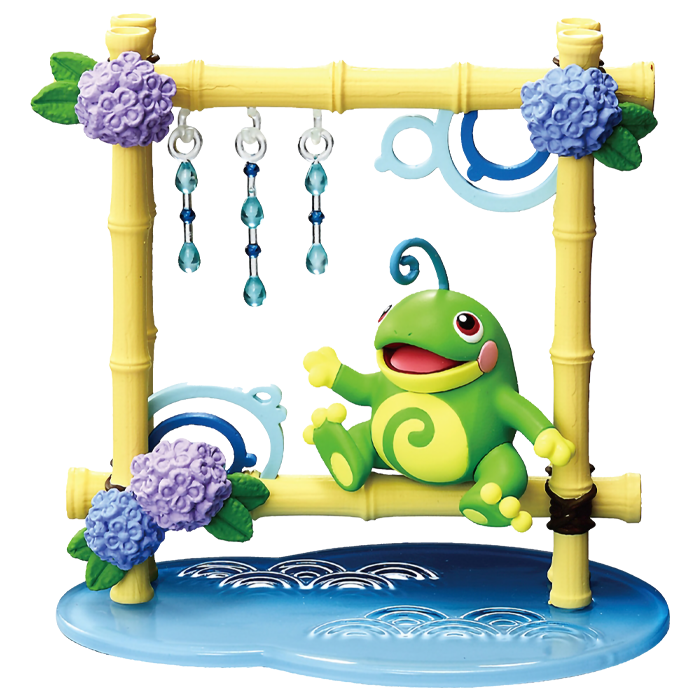 Re-Ment Pokémon Fluffy Flowy Decoration - Politoed