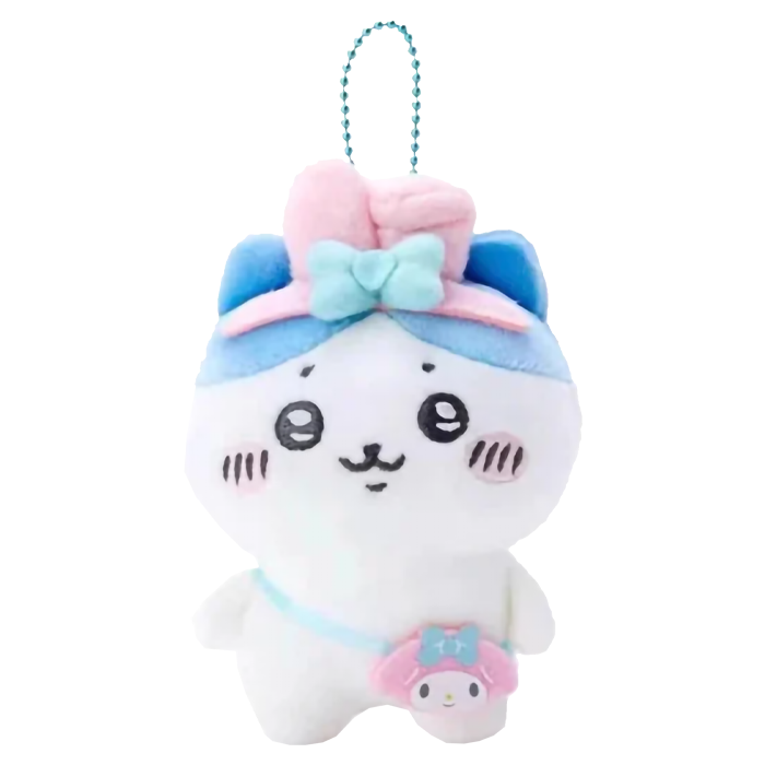 Chiikawa x Sanrio - Peluche Keychain - Hachiware