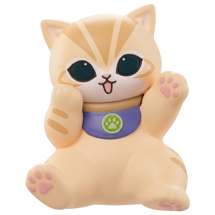 Funism - Mofusand Lucky Cat Series - Gatto seduto