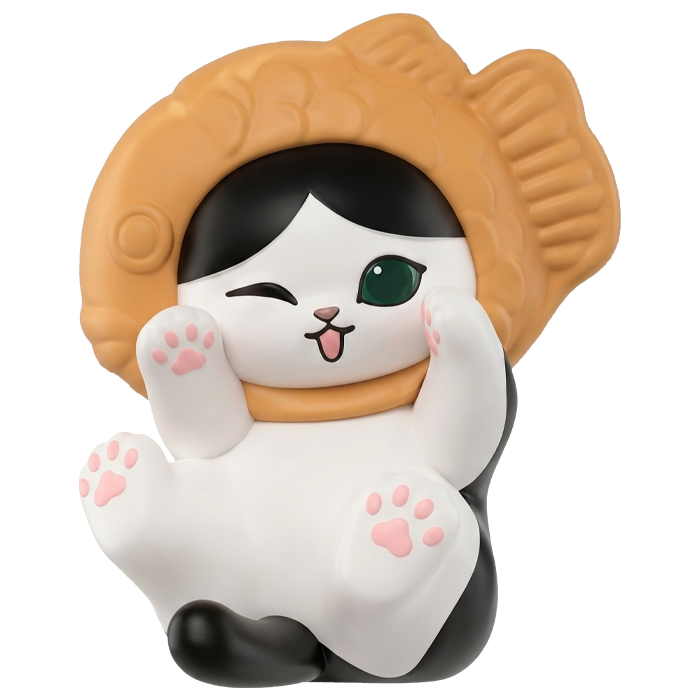 Funism - Mofusand Lucky Cat Series - Gatto Taiyaki
