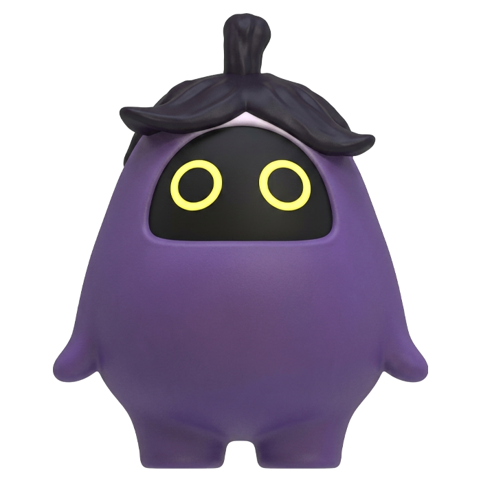 Zenless Zone Zero - Bangboo Garden Kingdom Fruit Figure - Eggplantboo