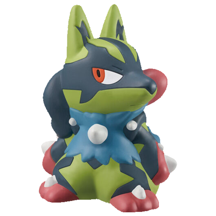 Bandai - 30th Anniversary Finger Puppet Pokémon Kids Vol. 1 - Lucario Shining