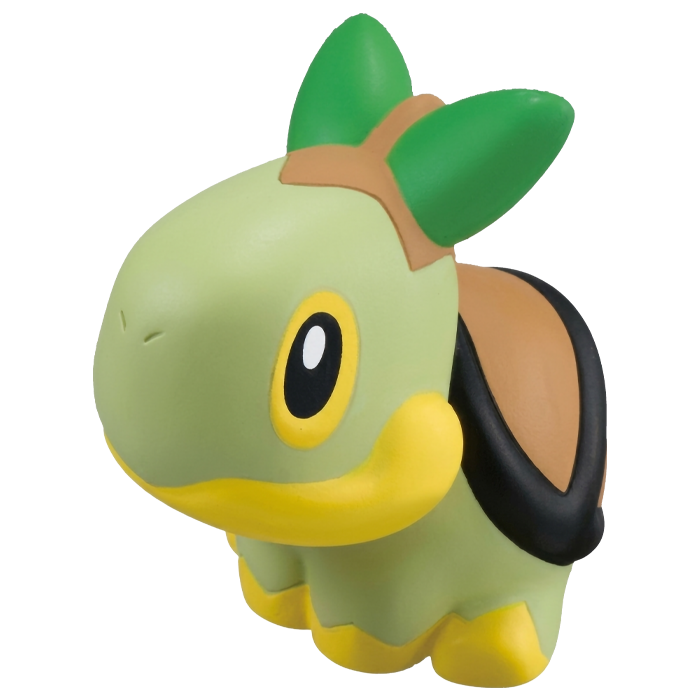 Bandai - 30th Anniversary Finger Puppet Pokémon Kids Vol. 3 - Turtwig