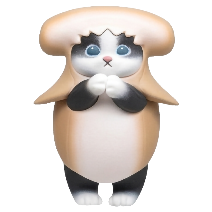 Mofusand - Cat shark gashapon figure - Squalo Martello