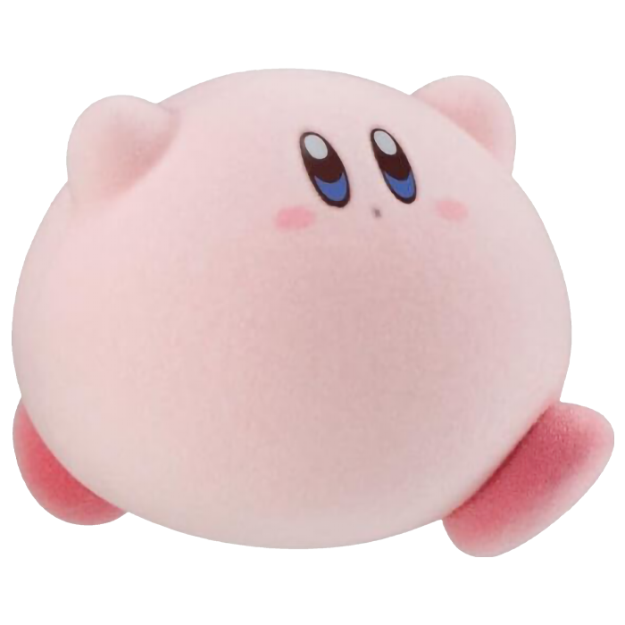 Bandai - Kirby Pupu Doo Flocked Figure - Kirby (Pancia)