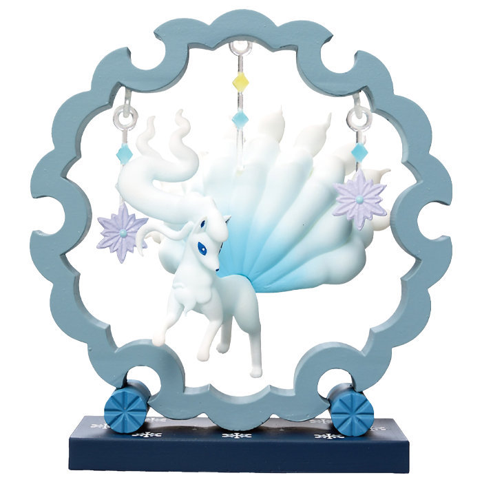 Re-Ment Pokémon Fluffy Flowy Decoration - Ninetales di Alola