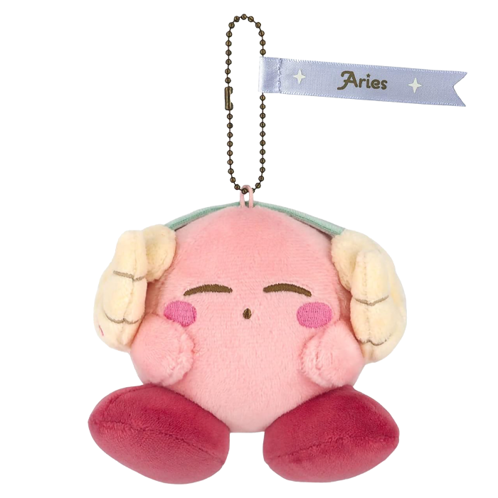Sanei Boeki - Peluche Portachiavi Segni Zodiacali - Kirby Ariete