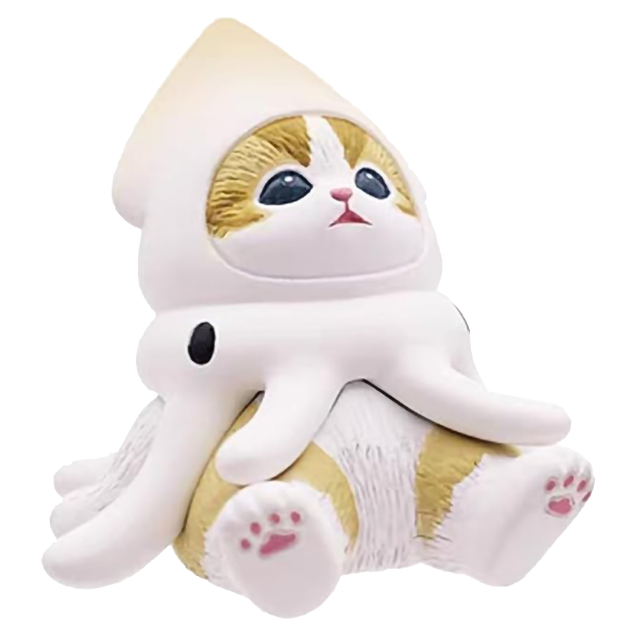 Mofusand - Cat Marine Creature gashapon figure - Calamaro