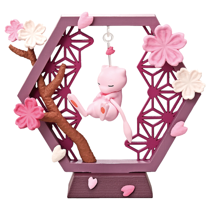 Re-Ment Pokémon Fluffy Flowy Decoration - Mew