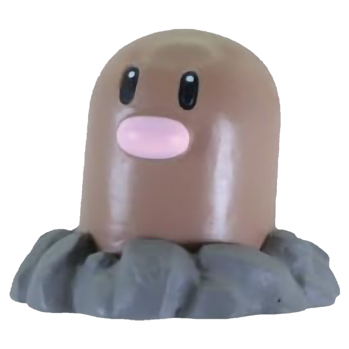 TAKARA TOMY ARTS - Pokémon Get Collections Shinka Wave - Diglett
