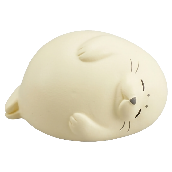 Yell - Gashapon Powatto Azarashi Light - Foca bianca luminosa