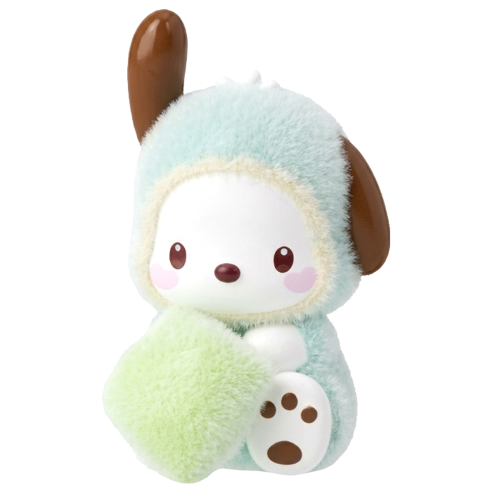 Sanrio - Fluffy Little Darling Mini Bean Series - Pochacco